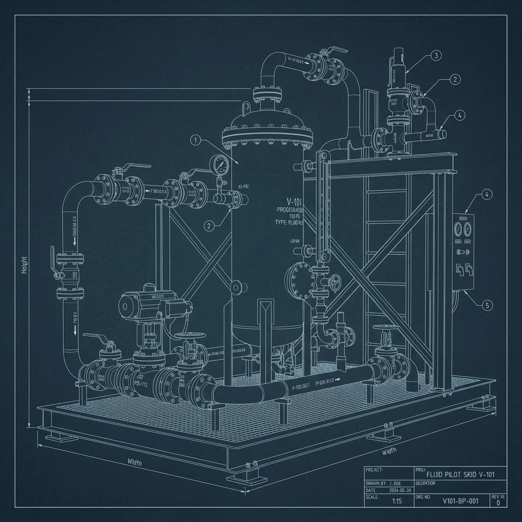 2D Blueprint Drafting